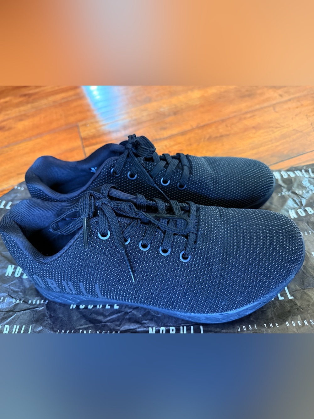 New Nobull Black Trainer